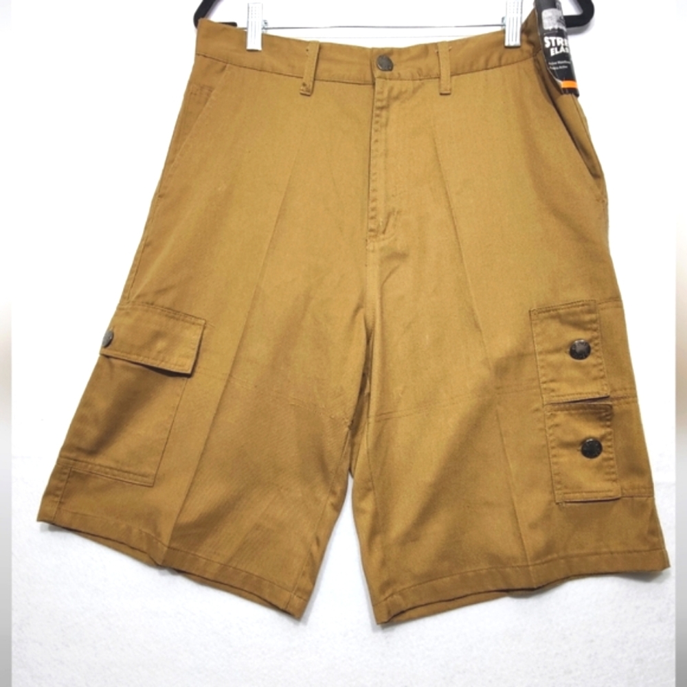 PGA Tour Stretch Elastica Active Waistband Men's Shorts SIZE 32‎ NWT